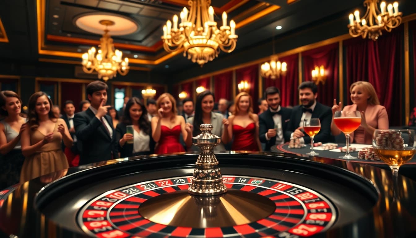 Daftar naskahtoto yang menarik di kasino dengan banyak pemain dan suasana glamor.