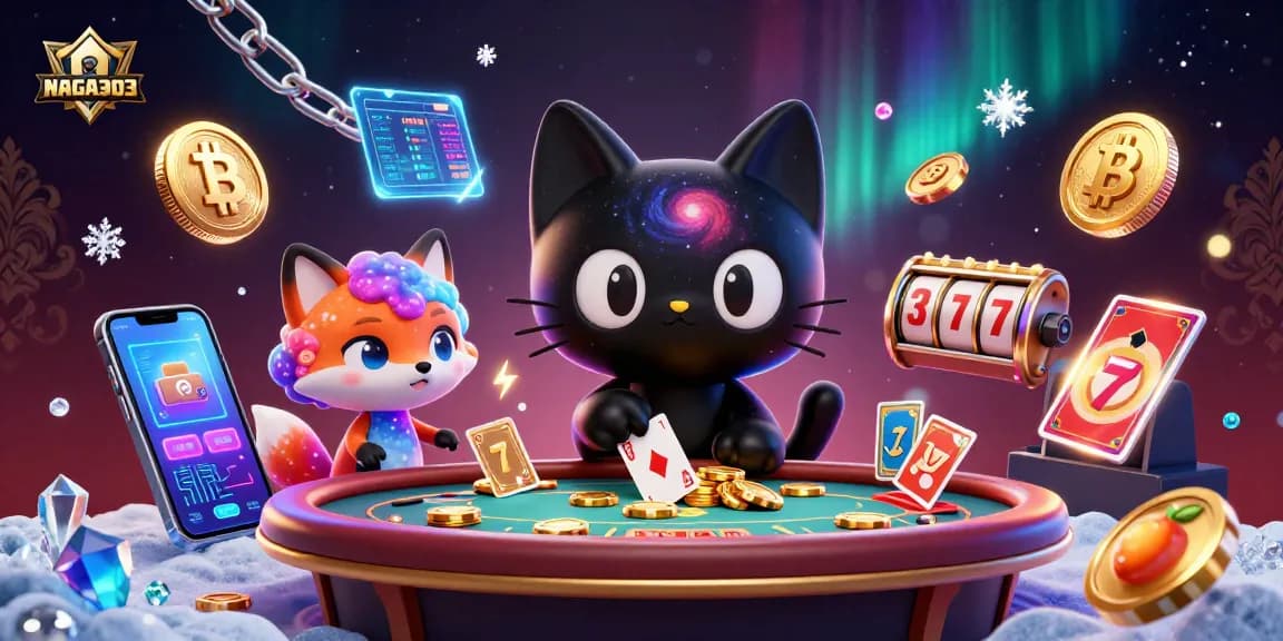 NAGA303 draws players to a cosmic casino with vibrant slots and crypto elements.