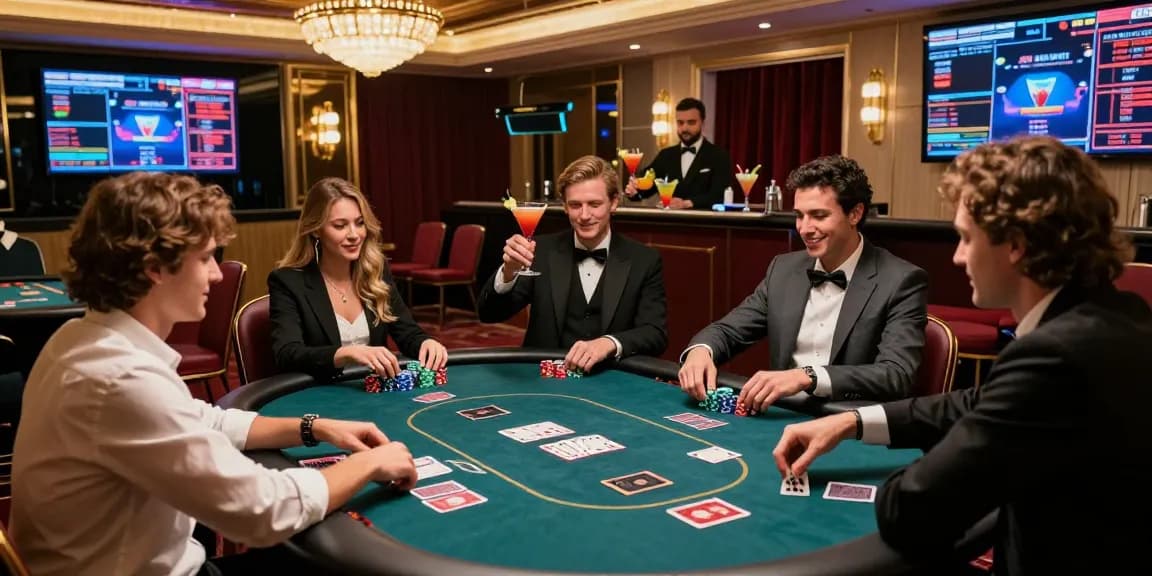 Keberhasilan dalam LUXURY777 Daftar saat bermain poker di kasino mewah dengan suasana glamor.