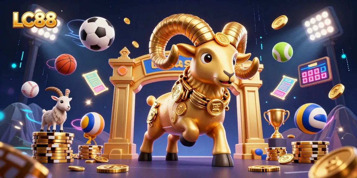 Join the excitement at LC88 with vibrant games, trophies, and dynamic sports betting action.