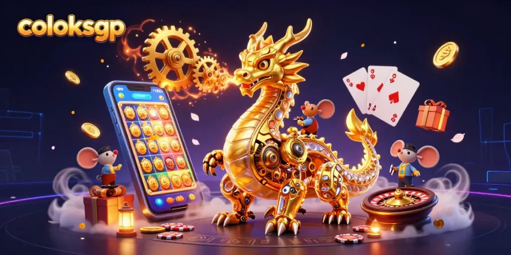 Rasakan keseruan taruhan coloksgp dengan permainan slot 4D dan simbol keberuntungan yang memukau!