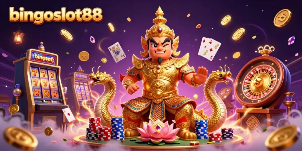 Jelajahi pengalaman menarik di bingoslot88 dengan keberuntungan slot dan permainan kasino yang penuh warna.