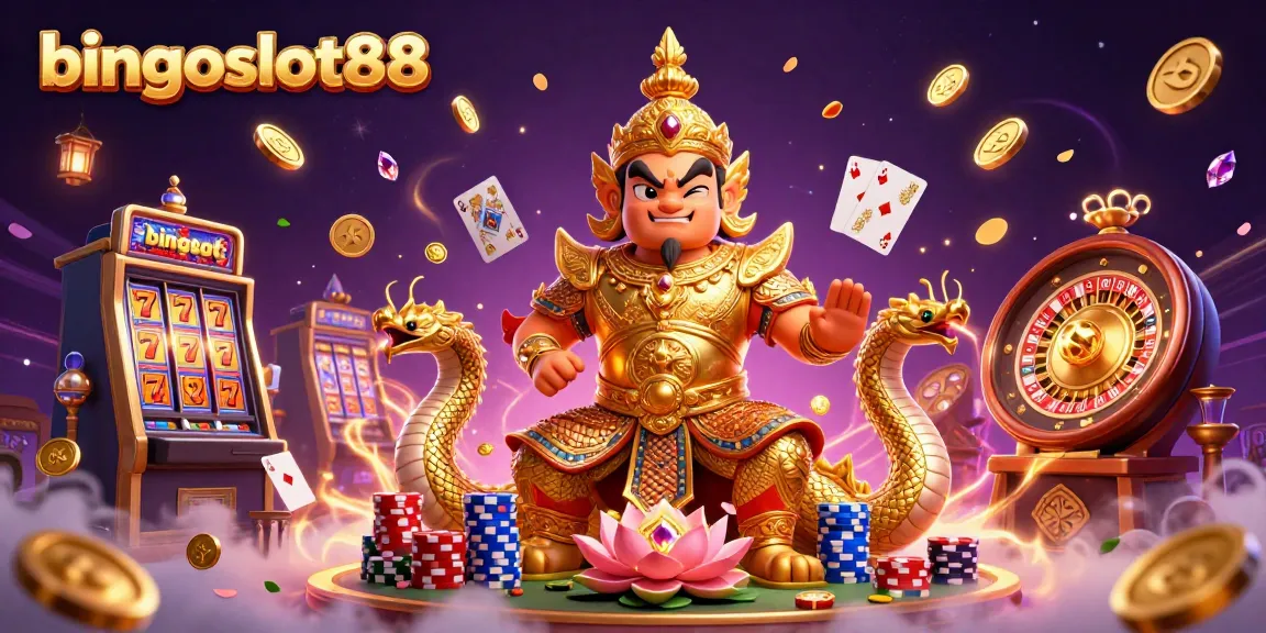 Jelajahi pengalaman menarik di bingoslot88 dengan keberuntungan slot dan permainan kasino yang penuh warna.