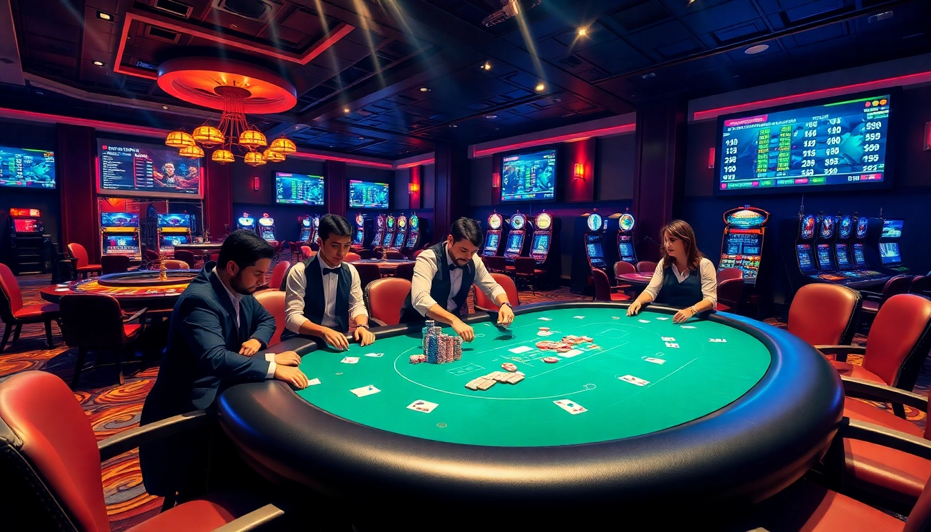 Experience thrilling gameplay at https://na777unduh.com with professional poker dealers and dynamic betting.