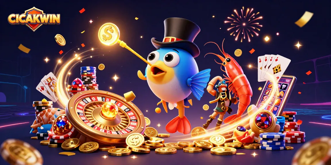 CICAKWIN menarik peluang besar dengan permainan kasino online dan bonus jackpot menarik.