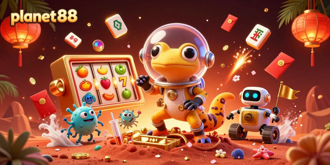 Experience thrilling gameplay at planet88 with vibrant casino adventures on Mars.
