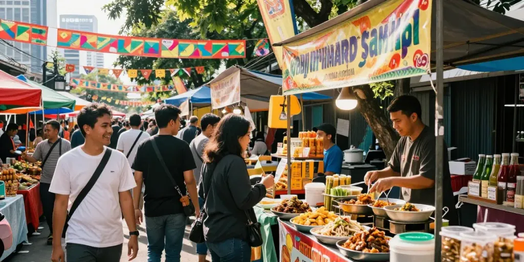 Situs gacor menyajikan pengalaman kuliner di pasar lokal yang ramai dengan beragam hidangan khas Indonesia.