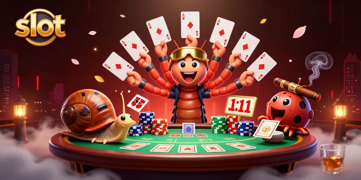 Experience the thrill of slot machines with vibrant characters and dynamic casino elements.