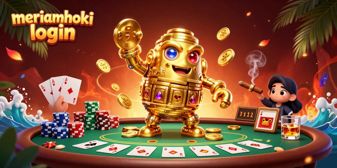 Masuk ke meriamhoki login dan nikmati permainan dengan golem emas dan meja poker yang menggiurkan