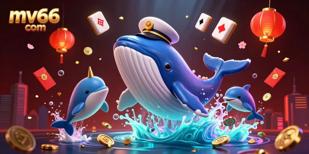 Play poker and gamble with exciting sea creatures and treasures on mv66 com.