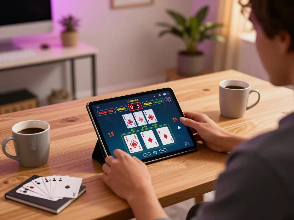 Berinteraksi dengan tautan alexis500 untuk permainan blackjack online dalam pengaturan rumah yang nyaman.