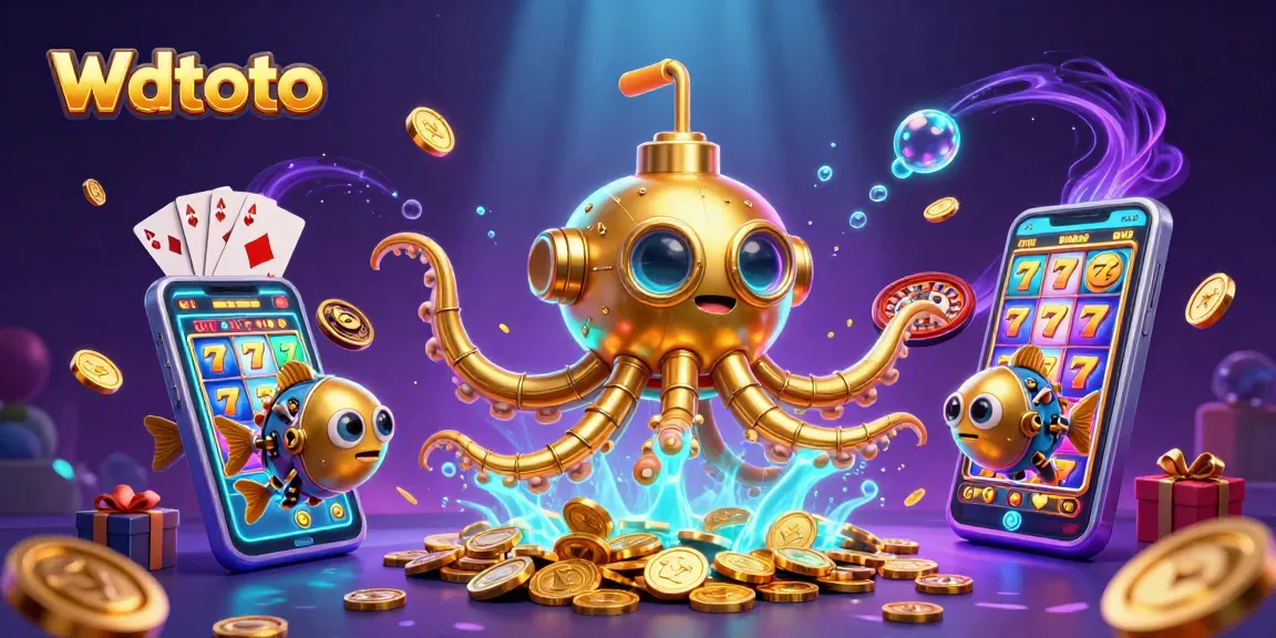 Wdtoto menampilkan permainan slot dengan mahakarya 3D penuh kemenangan dan kegembiraan di dunia kasino.