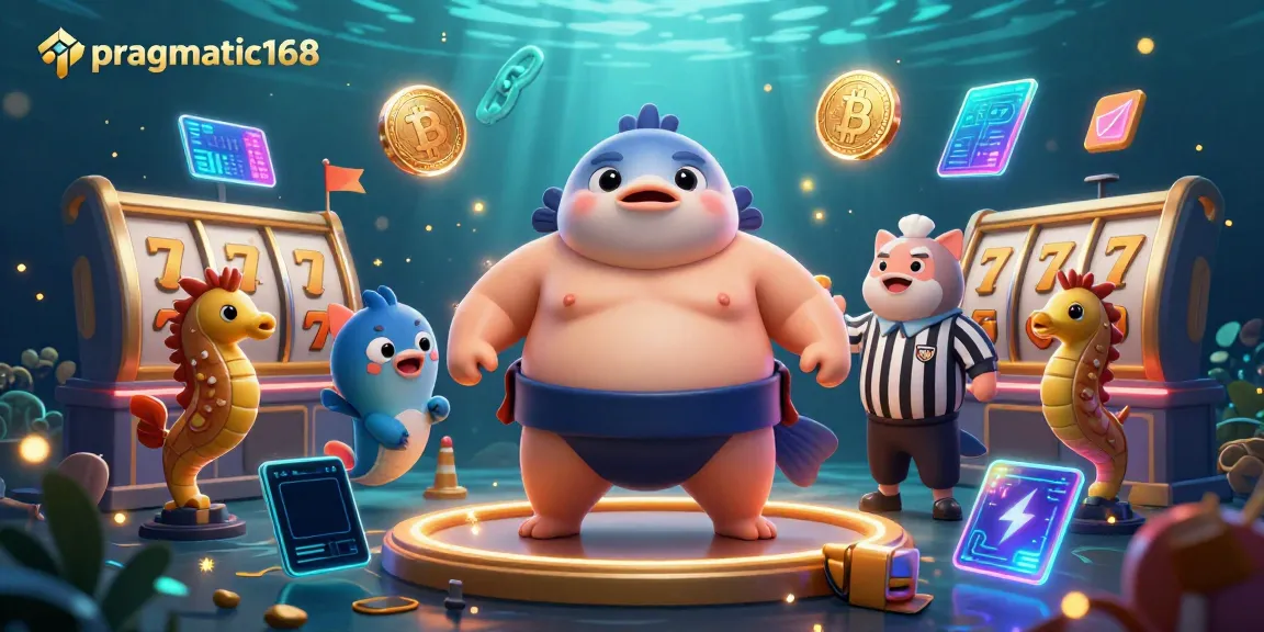 Engage in thrilling gameplay at pragmatic168 through a vibrant underwater casino scene.