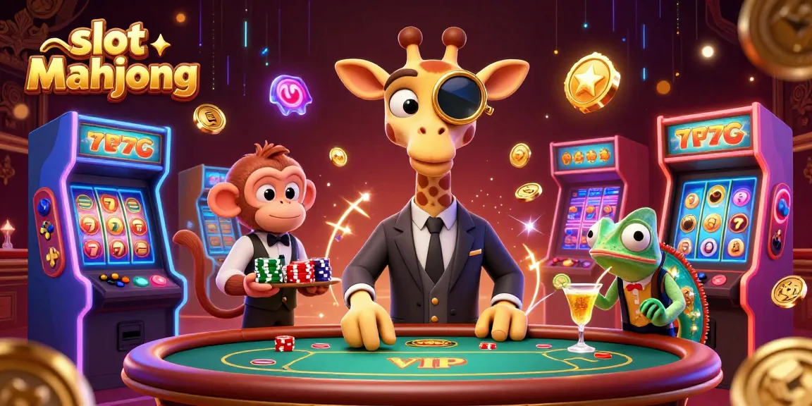Experience thrilling gameplay with slot mahjong featuring vibrant characters and casino elements.
