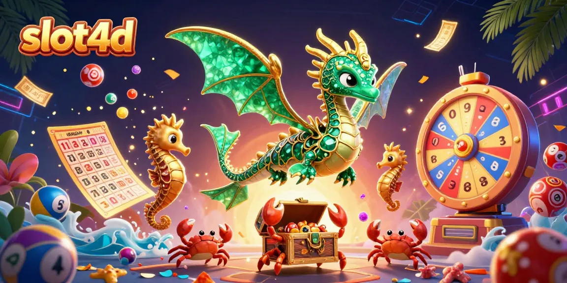 Mainkan slot4d dengan grafis mengagumkan, mengguncang nomor lotere dan harta karun yang sah