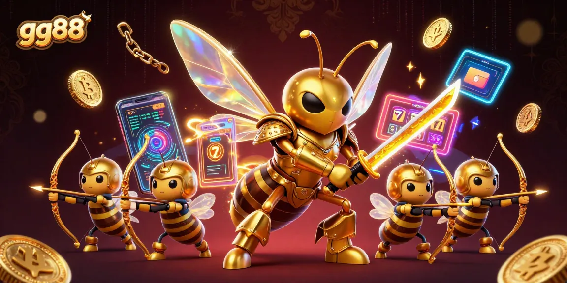 gg88 offers an exciting dynamic casino experience, featuring colorful slot elements and sleek crypto designs.