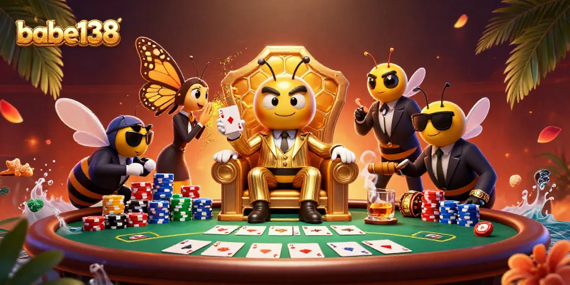 Menangkan permainan poker di babe138 dengan karakter seru dari dunia kasino.