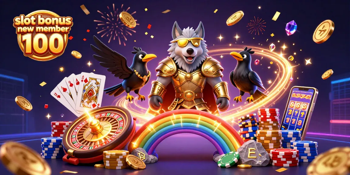 Menangkan slot bonus new member 100 dengan permainan slot menarik dan pengalaman bermain yang menyenangkan.