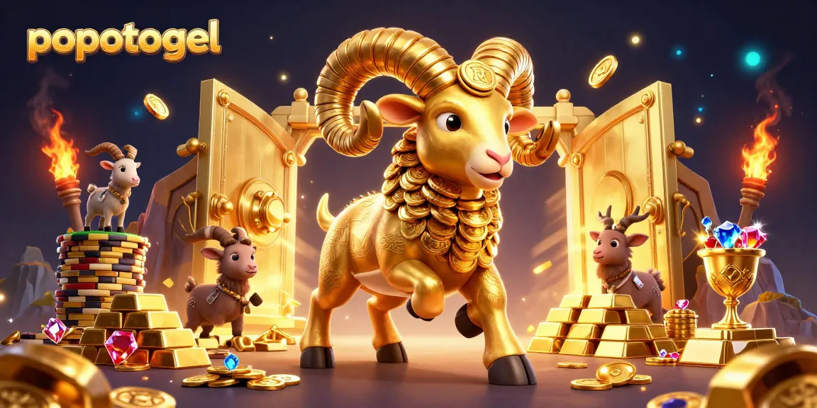 Popotogel offers an exciting slot experience with golden treasures and dynamic visuals.