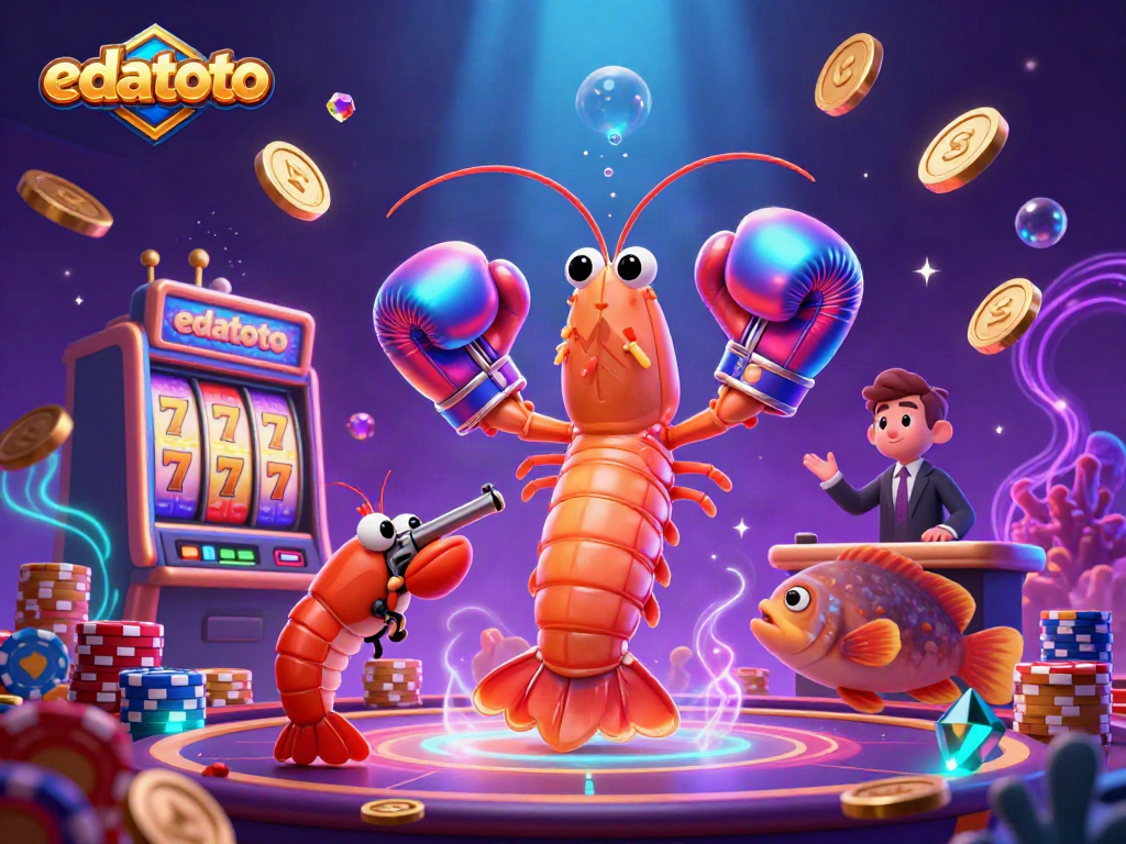 Edatoto menawarkan pengalaman kasino online terbaik dengan ilustrasi 3D menarik.