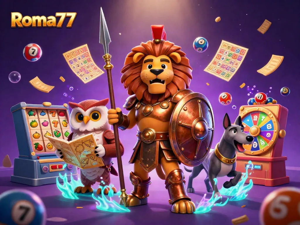 Experience excitement with Roma77 through dynamic slot games featuring captivating characters and vibrant gameplay.