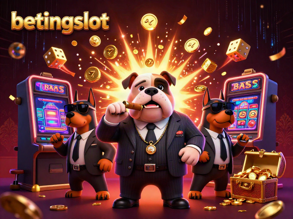 Menggandakan potensi kemenangan di betingslot dengan ilustrasi kasino yang meriah dan menarik.