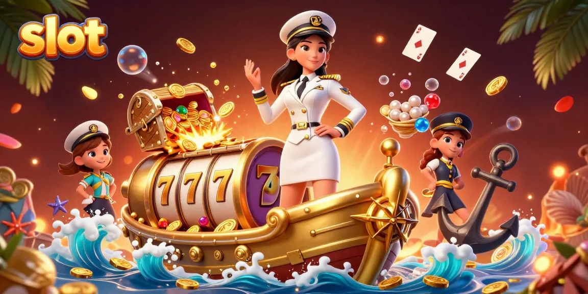 Experience thrilling slot game action in an ultra-detailed casino scene with vibrant colors.