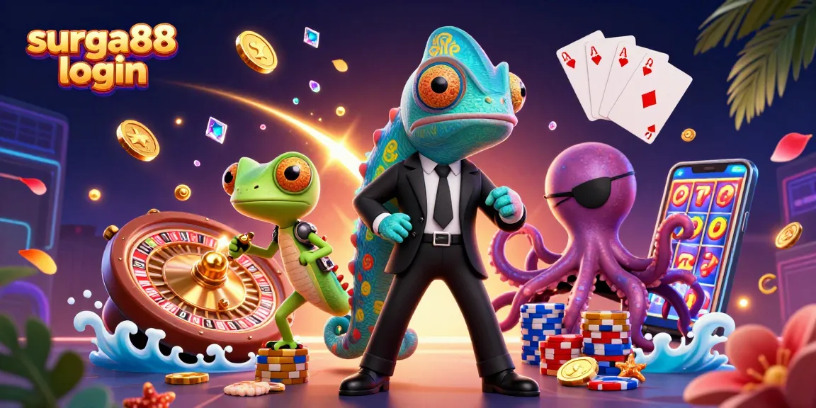 Spin the reels with surga88 login and explore vibrant casino themes featuring lively characters and dazzling gems.