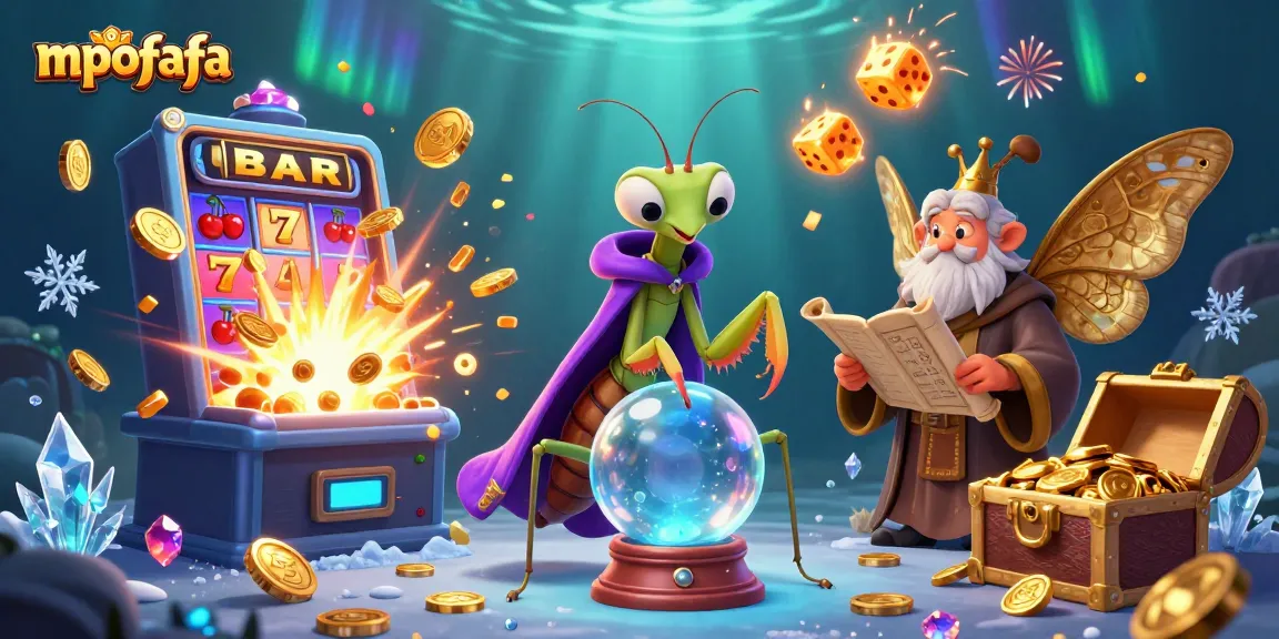 Experience the excitement of mpofafa with dynamic 3D characters and bursting casino elements.