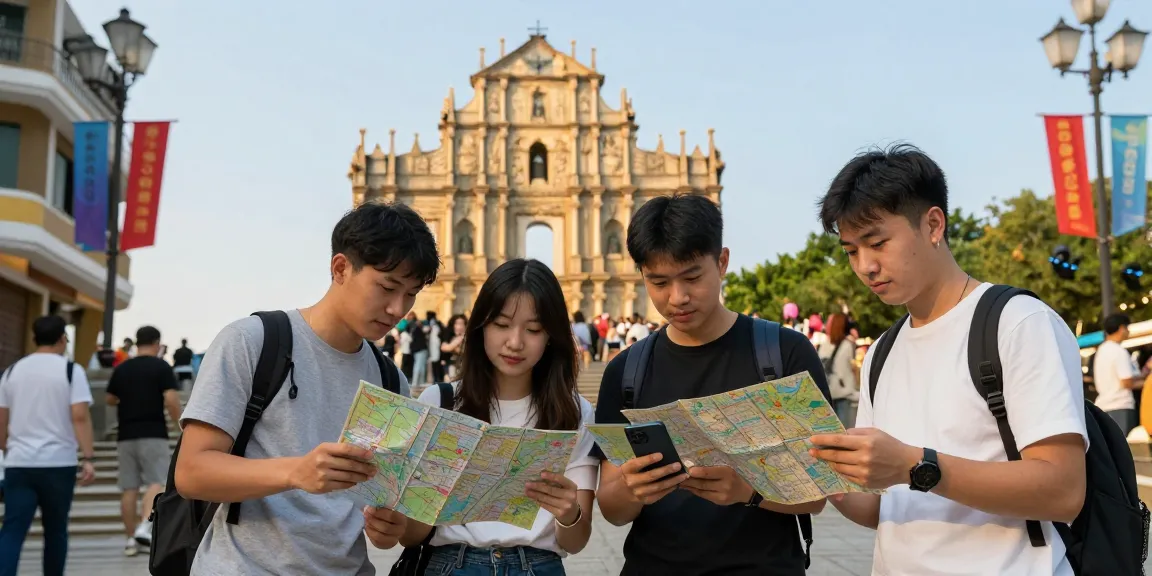Kelompok teman menjelajahi landmark terkenal di Macau, merasakan pengalaman IMBAGACOR di aspebindo.org.