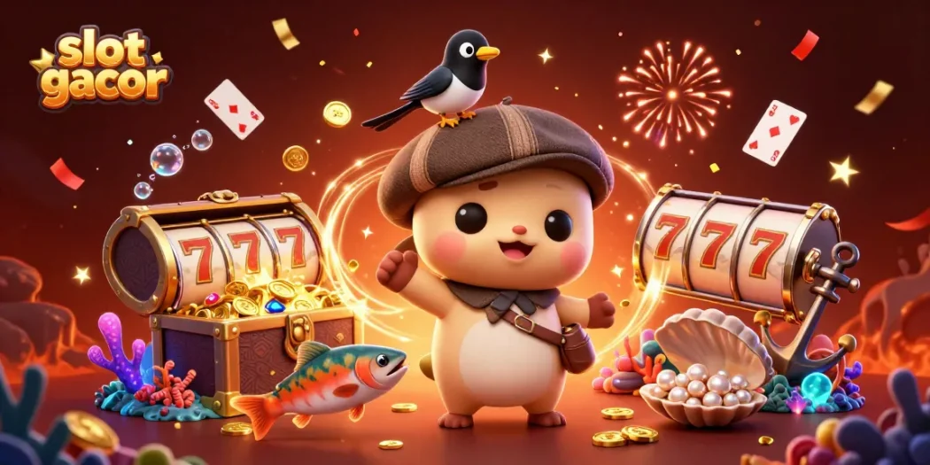 Menggandakan peluang menang dalam slot gacor dengan karakter karismatik dan koin emas yang berkilauan